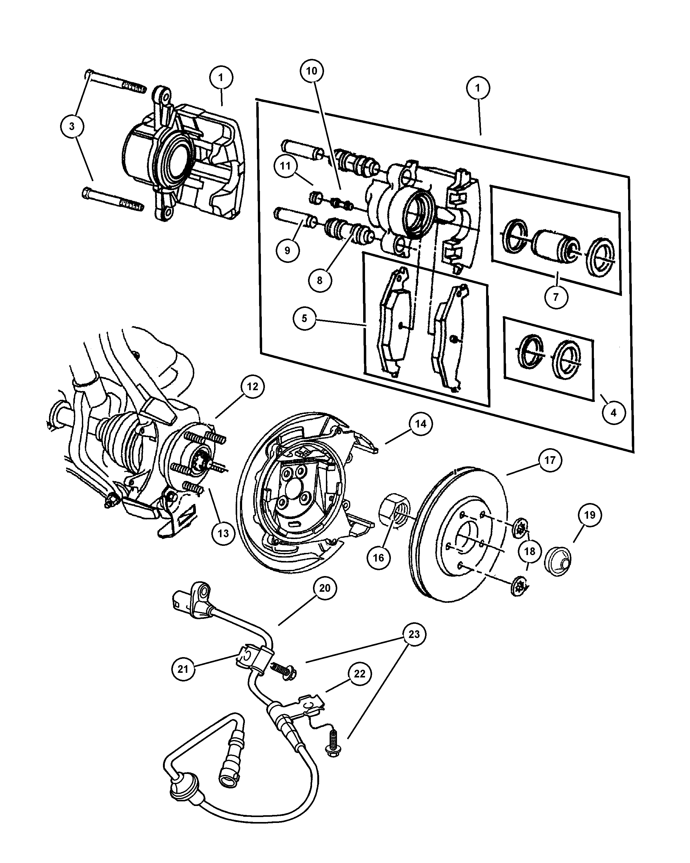 Chrysler 5003 550AB - Главина на колелото vvparts.bg