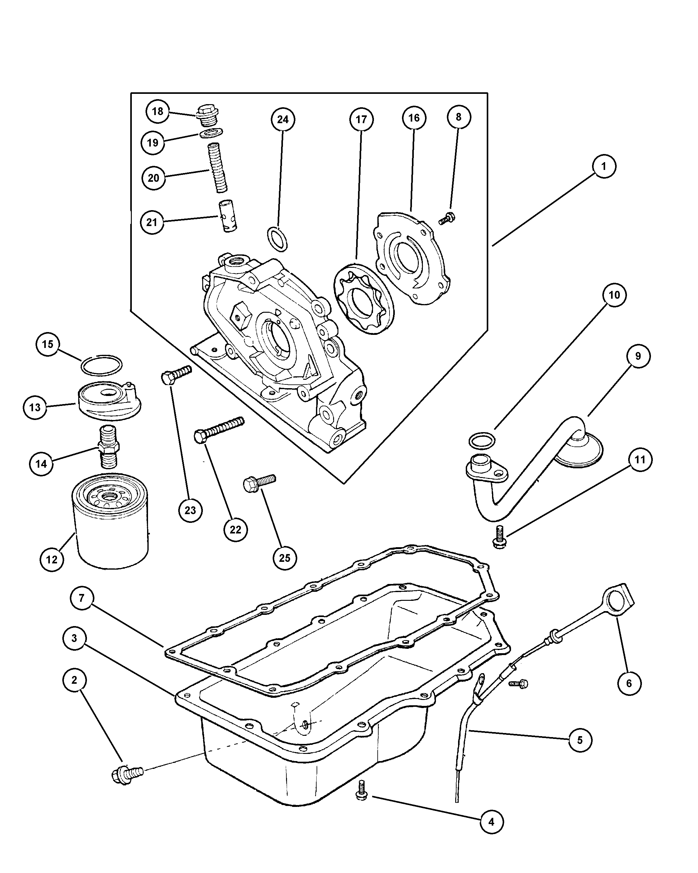 Chrysler 410 5409 - Маслен филтър vvparts.bg