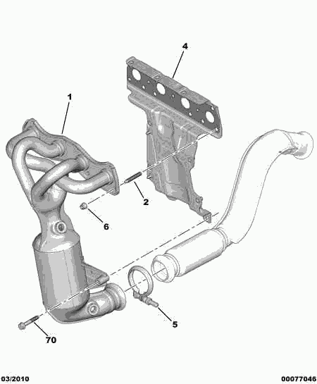 PEUGEOT 0341 P9 - Катализатор vvparts.bg