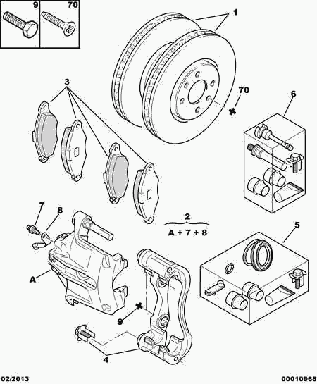 HANSHIN 4427 88 - BRAKE CALIPER REPAIR KIT vvparts.bg