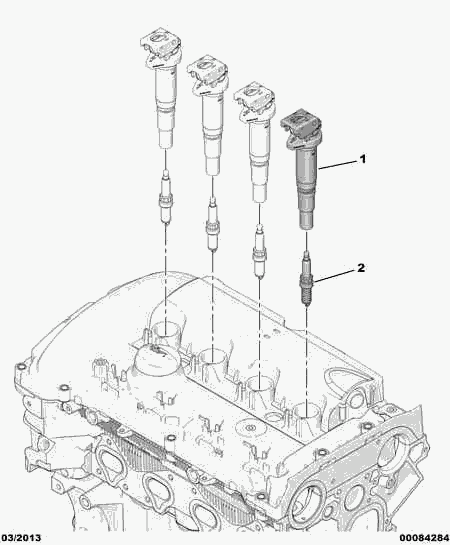 PEUGEOT (DF-PSA) 5960 93 - Запалителна свещ vvparts.bg