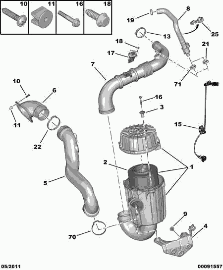 PEUGEOT (DF-PSA) 1434 J1 - Запалителна свещ vvparts.bg