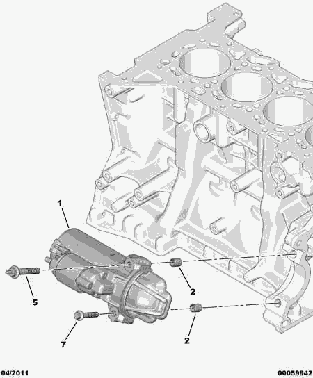 PEUGEOT 96 750 925 80 - Стартер vvparts.bg