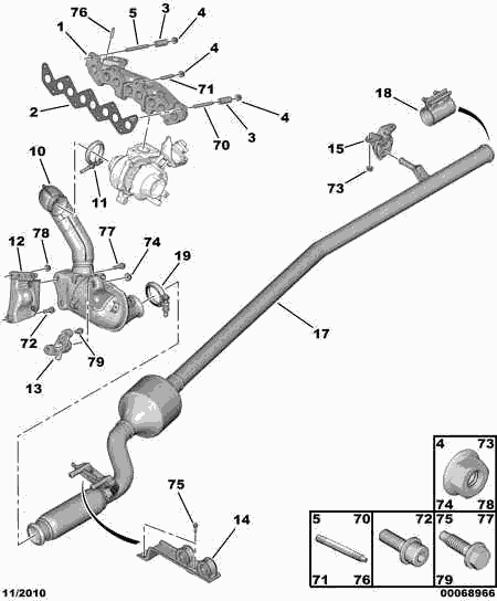 CITROËN 1731 RV - Катализатор vvparts.bg