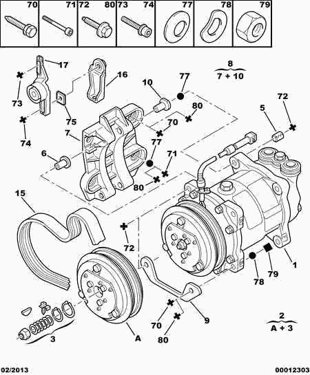 CITROËN/PEUGEOT 5750 TT - Пистов ремък vvparts.bg