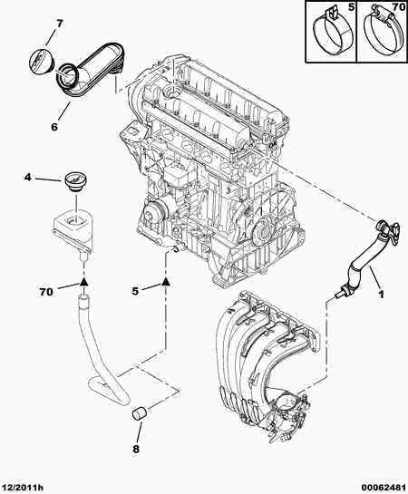 PEUGEOT 1180 78 - Генератор vvparts.bg