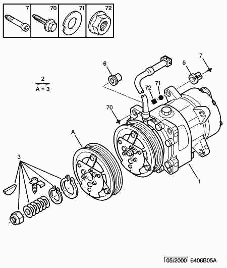 CITROËN 6453 JC - Компресор, климатизация vvparts.bg