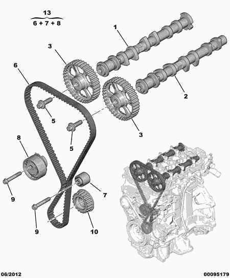 Vauxhall 16 088 876 80 - Паразитна / водеща ролка, зъбен ремък vvparts.bg