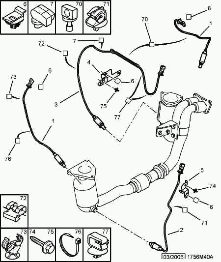 PEUGEOT (DF-PSA) 1628 PL - Ламбда-сонда vvparts.bg