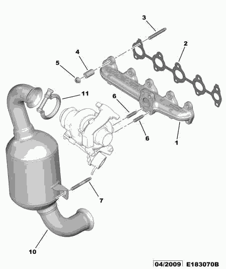 Talbot 1731 ZJ - CATALYST MUFFLER vvparts.bg