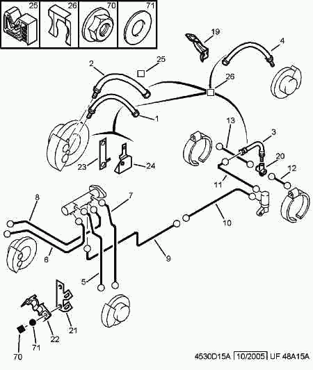 PEUGEOT 4806 C7 - Спирачен маркуч vvparts.bg