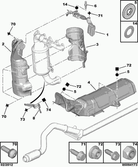 Hyundai 6912 72 - Турбина, принудително пълнене с въздух vvparts.bg