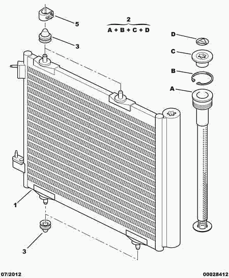 Volvo 6455.CF - CARTRIDGE DRYING KIT vvparts.bg