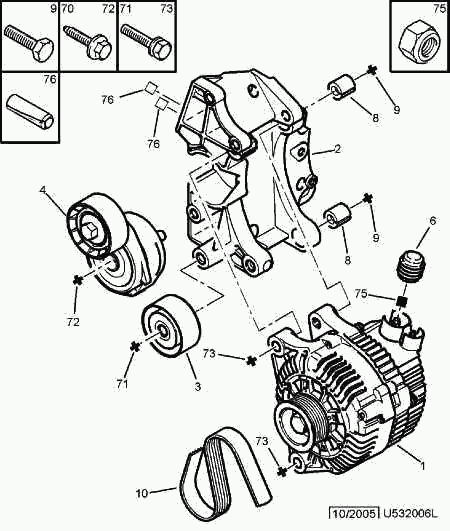 PEUGEOT 5751.C8 - Ремъчен обтегач, пистов ремък vvparts.bg