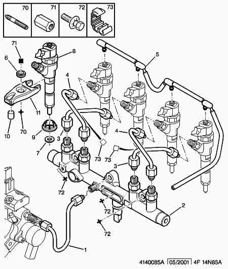 CITROËN 1980 H7 - Комплект дюза с държач vvparts.bg