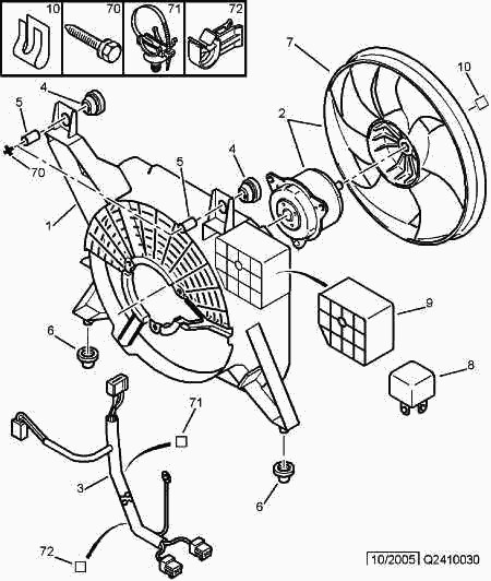 CITROËN 1254 91 - Вентилатор, охлаждане на двигателя vvparts.bg