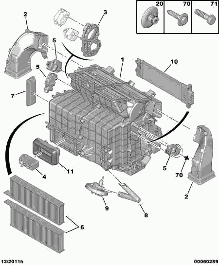 OM 6447 XG - Филтър купе (поленов филтър) vvparts.bg