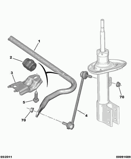 CITROËN 5087 57 - Биалета vvparts.bg