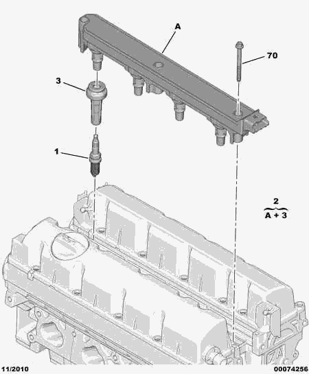 DS 5960 73 - Запалителна свещ vvparts.bg