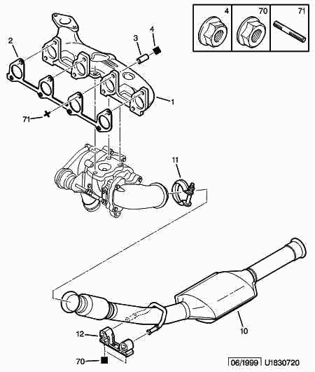 CITROËN 1705 KZ - Катализатор vvparts.bg