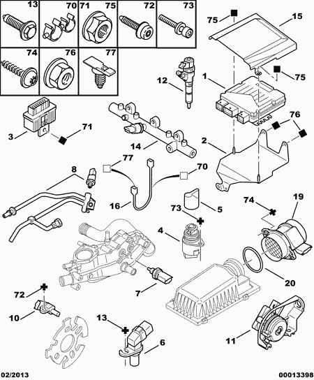 EFI Automotive 1920.7V - SENSOR vvparts.bg