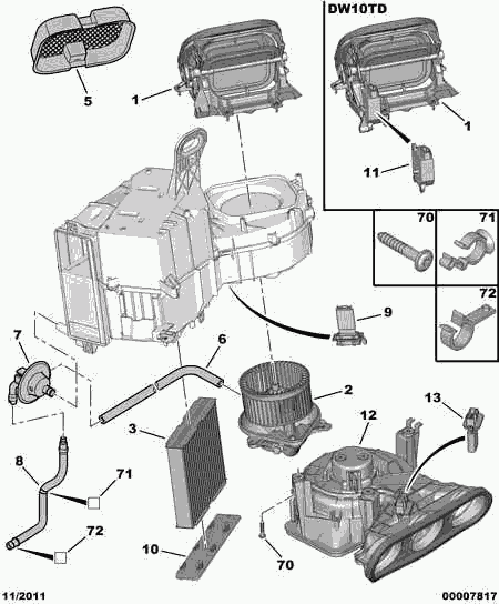 OM 6447 HP - Филтър купе (поленов филтър) vvparts.bg