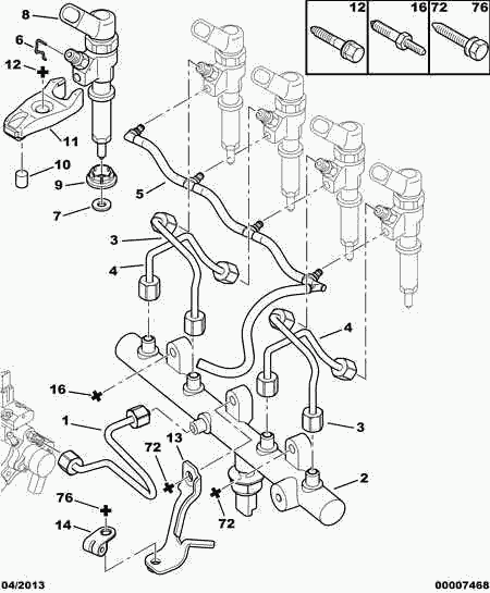 CITROËN/PEUGEOT 1982.60 - Топлинен дфлектор, инжекционна система vvparts.bg