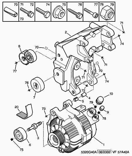 DS (CAPSA) 5751 96 - RETRACTOR ROLLER vvparts.bg