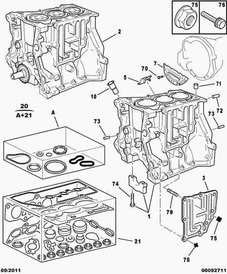 PEDOL 014.541 - CYLINDER HOUSING COVER PLATE vvparts.bg