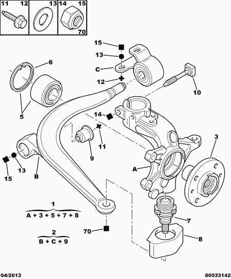 PEUGEOT 3350.16 - Комплект колесен лагер vvparts.bg