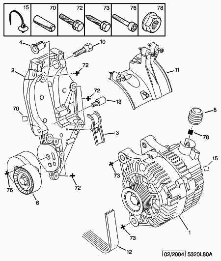 CITROËN/PEUGEOT 5751 A7 - Паразитна / водеща ролка, пистов ремък vvparts.bg