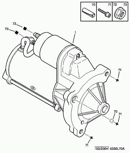 CITROËN (DF-PSA) 5802 Z5 - Стартер vvparts.bg