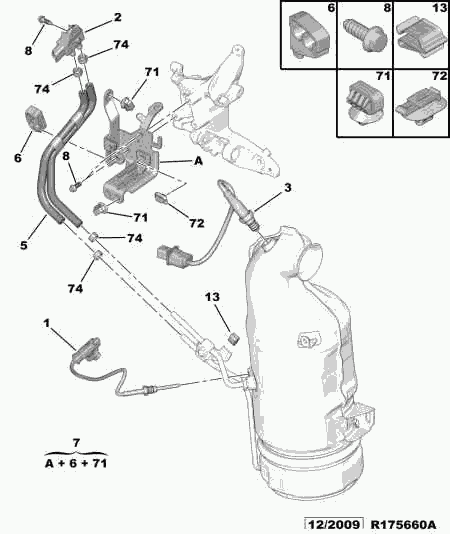 PEUGEOT 0250.57 - SCREW WITH BASE vvparts.bg