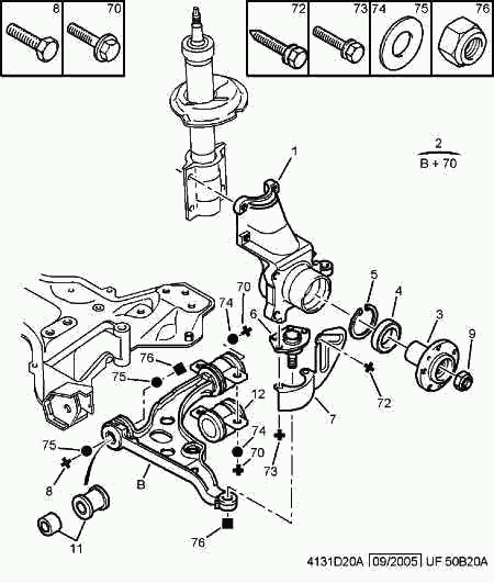 CITROËN/PEUGEOT 3640.54 - Шарнири vvparts.bg