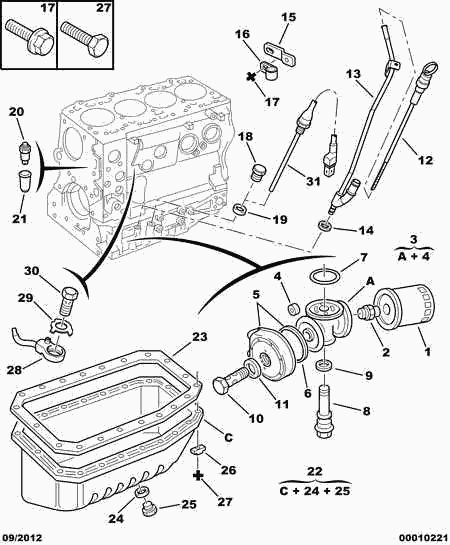 Opel 1131 C7 - Датчик, налягане на маслото vvparts.bg