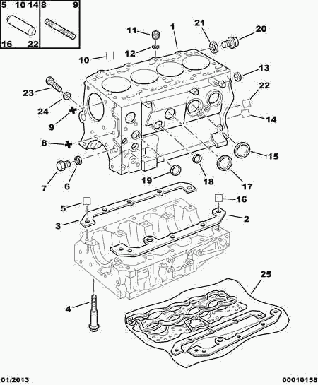 QH Benelux 0167.04 - THREADED CAP vvparts.bg