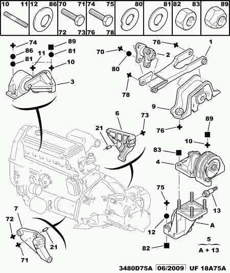 DS 1807 S7 - Окачване, двигател vvparts.bg