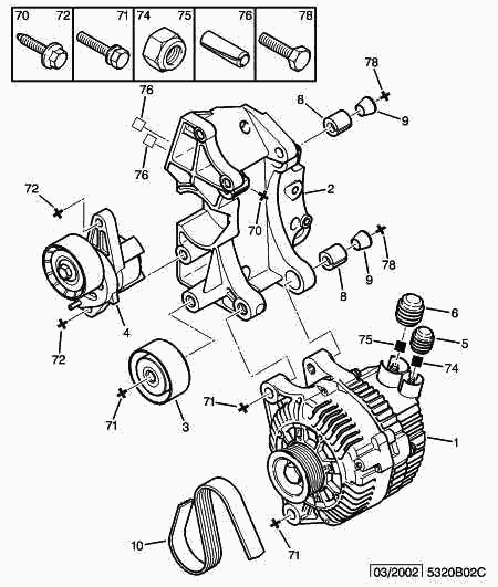 DS 5750 WG - Пистов ремък vvparts.bg