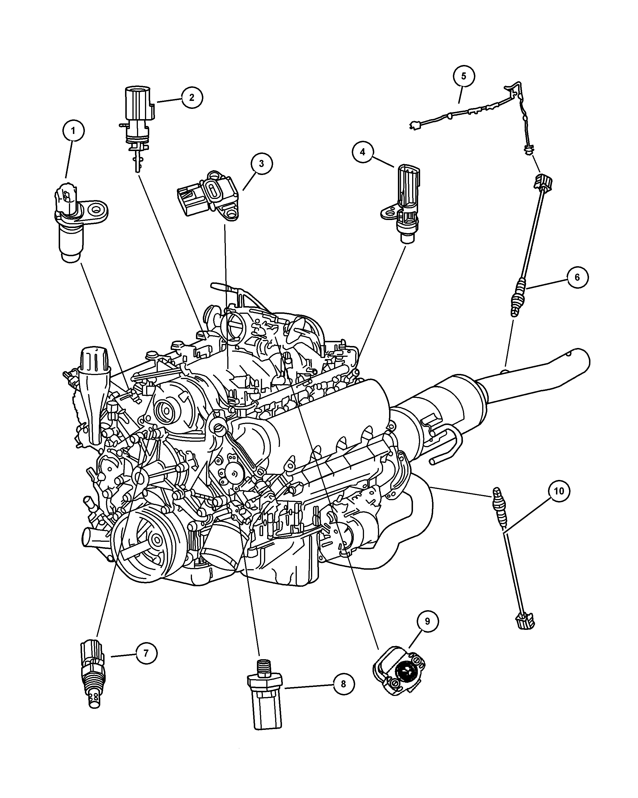 Chrysler 56029 333AA - Ламбда-сонда vvparts.bg