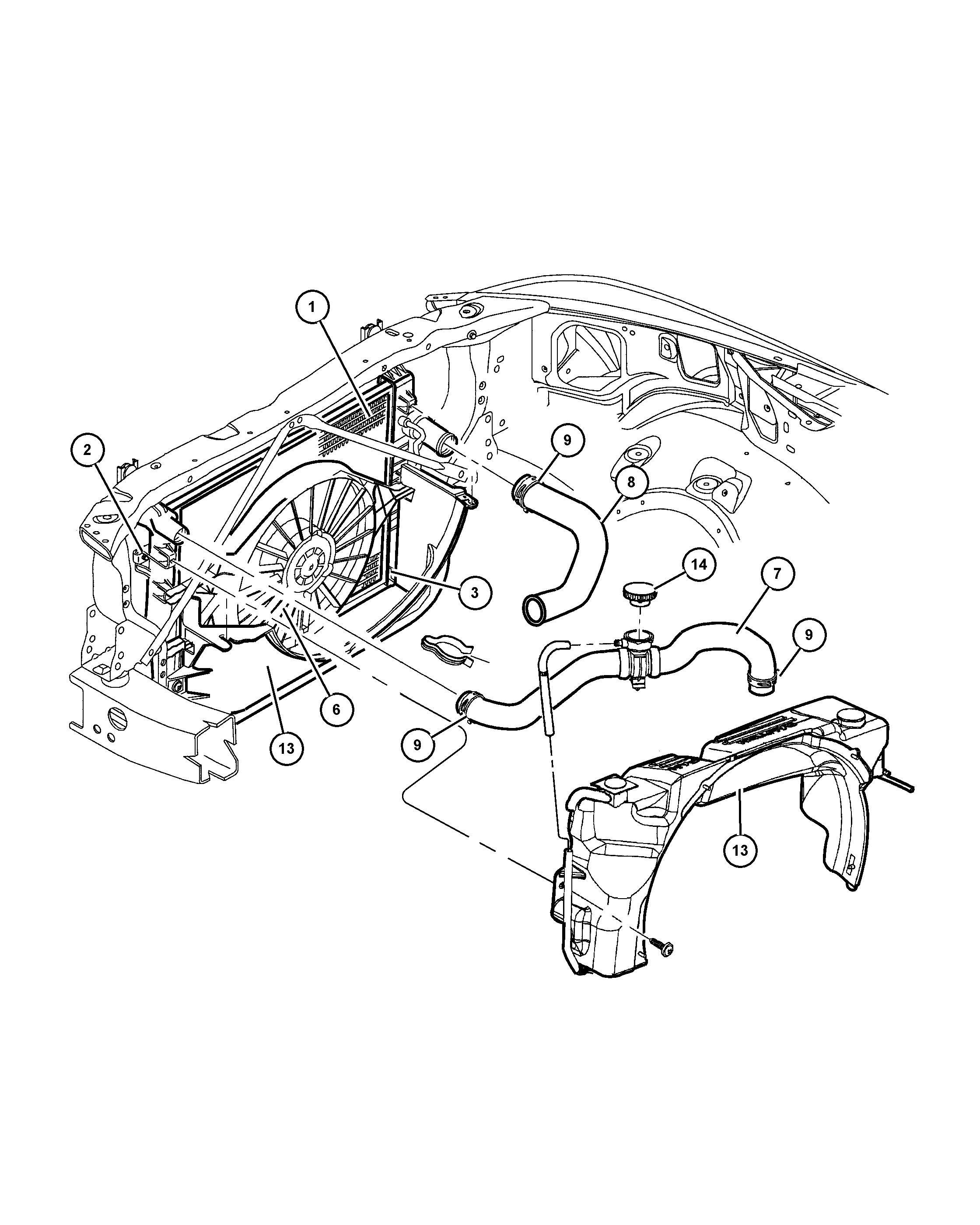 Jeep 52028 860AB - Капачка, радиатор vvparts.bg