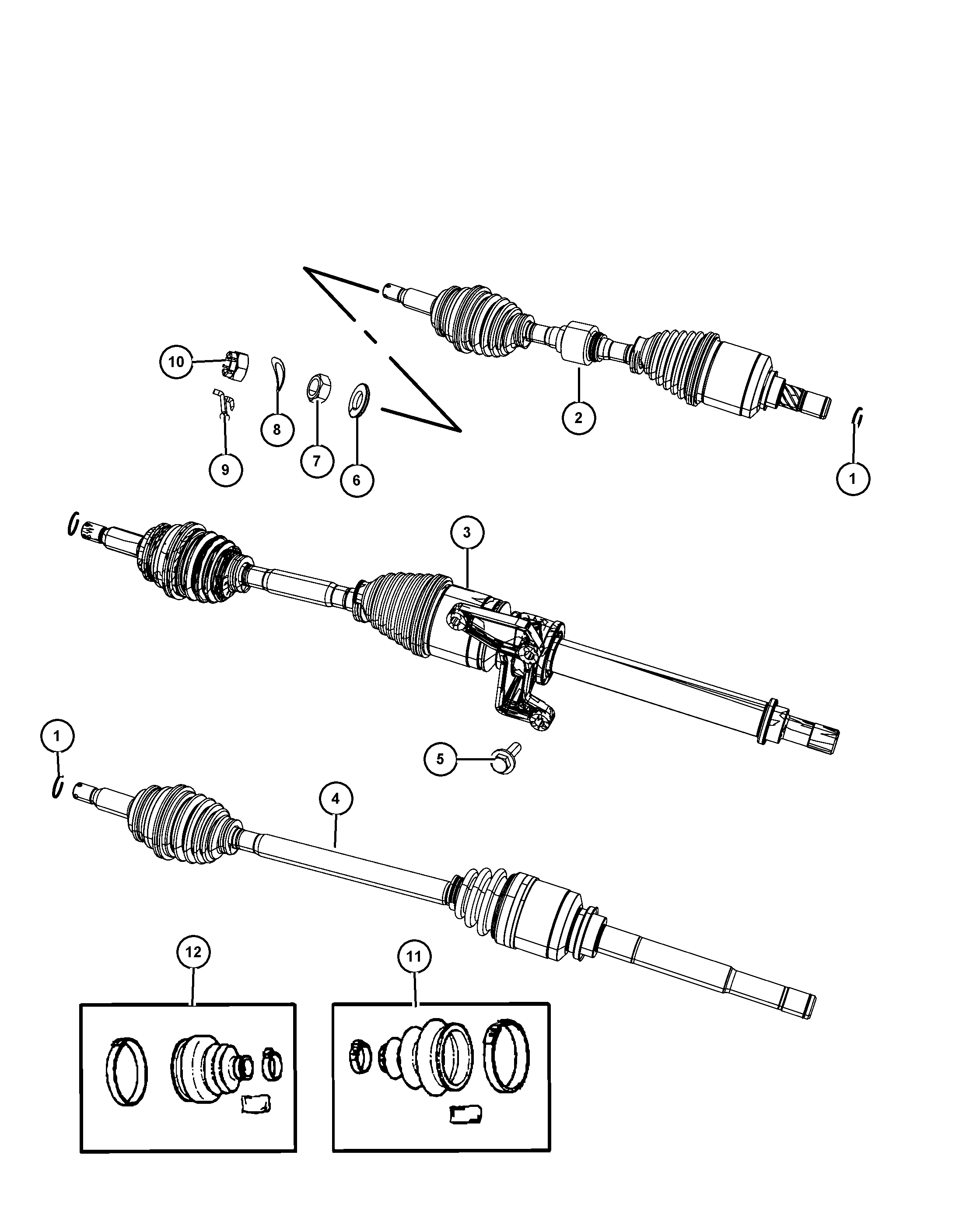 Chrysler 68127 818AA - Маншон, полуоска vvparts.bg