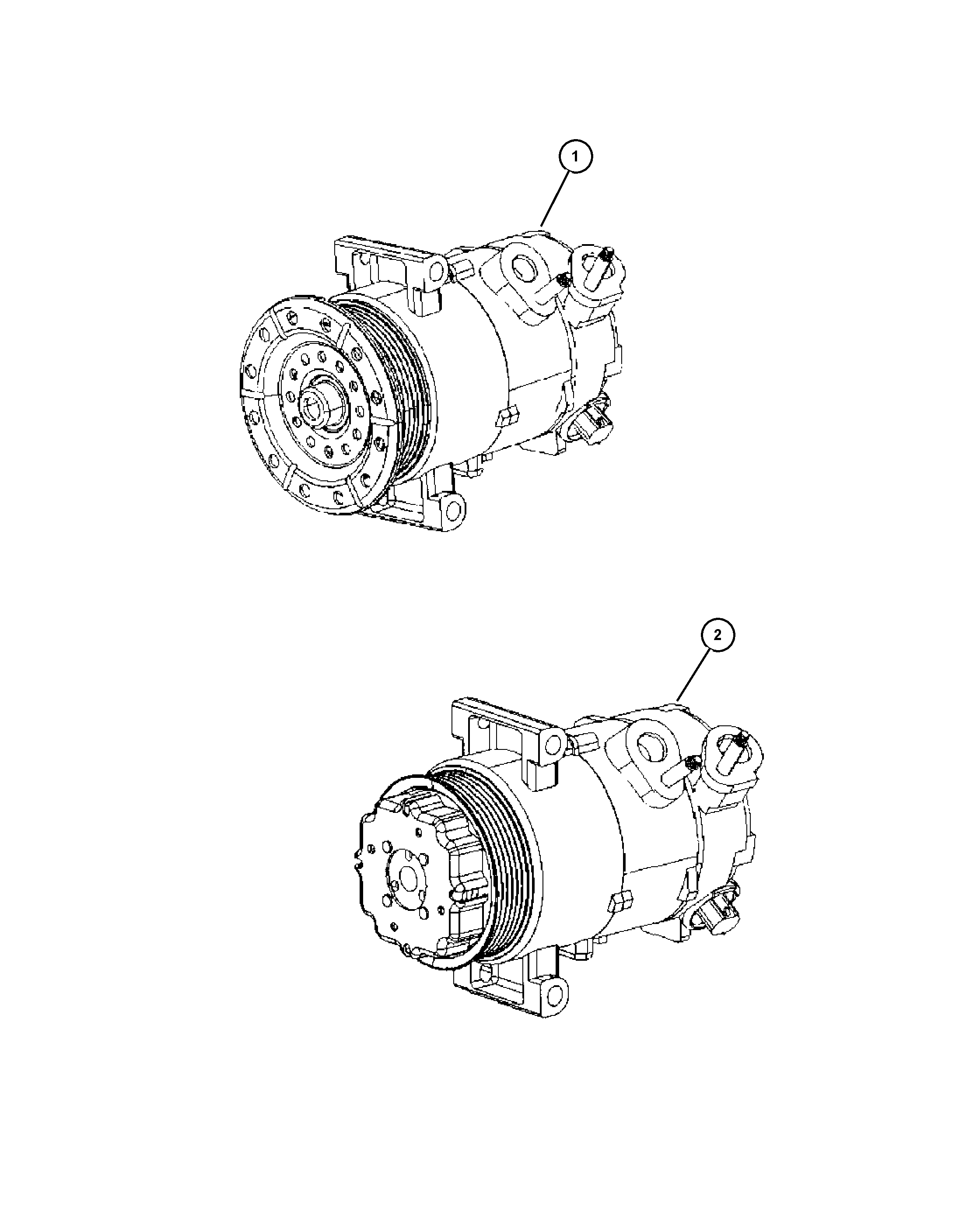 Dodge 55111 423AC - Компресор, климатизация vvparts.bg