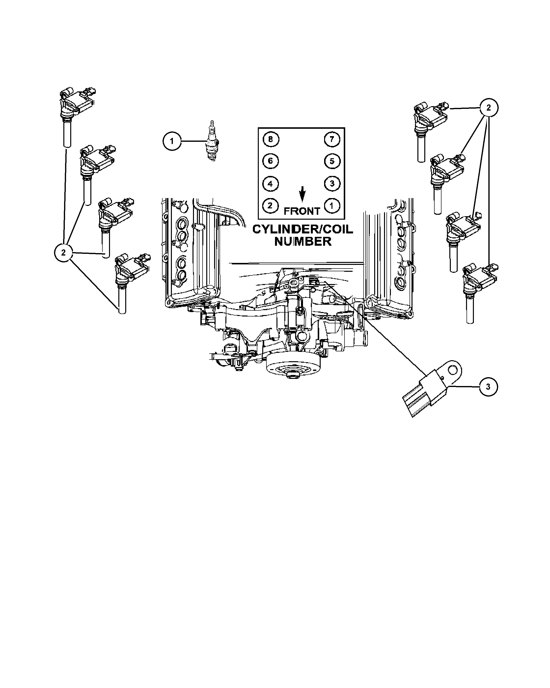 Chrysler 56029 129AF - Запалителна бобина vvparts.bg