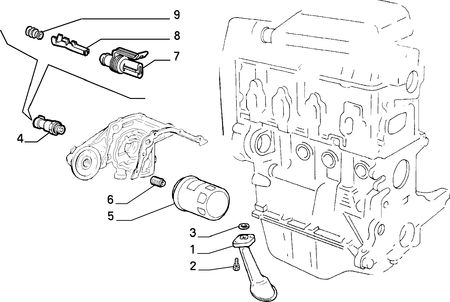 FIAT / LANCIA 71753738 - Маслен филтър vvparts.bg