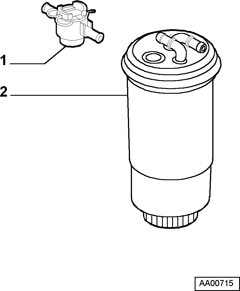 FIAT 46737091 - Горивен филтър vvparts.bg