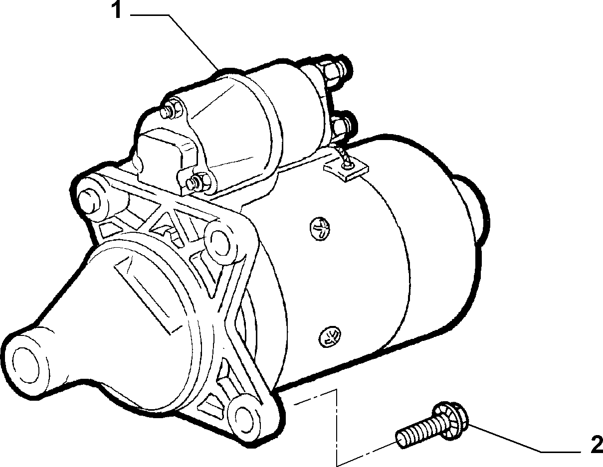 FERRARI 464 3752 0 - Стартер vvparts.bg