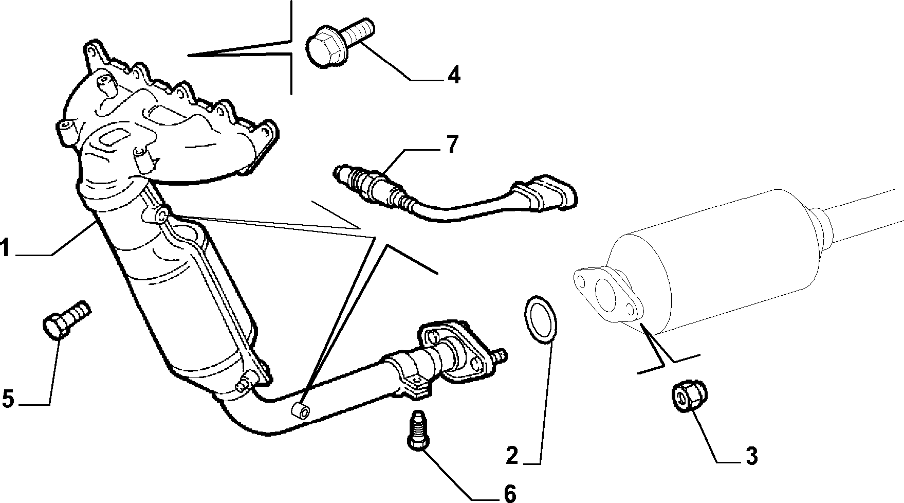 Honda 46784147 - Уплътнение, изпускателни тръби vvparts.bg