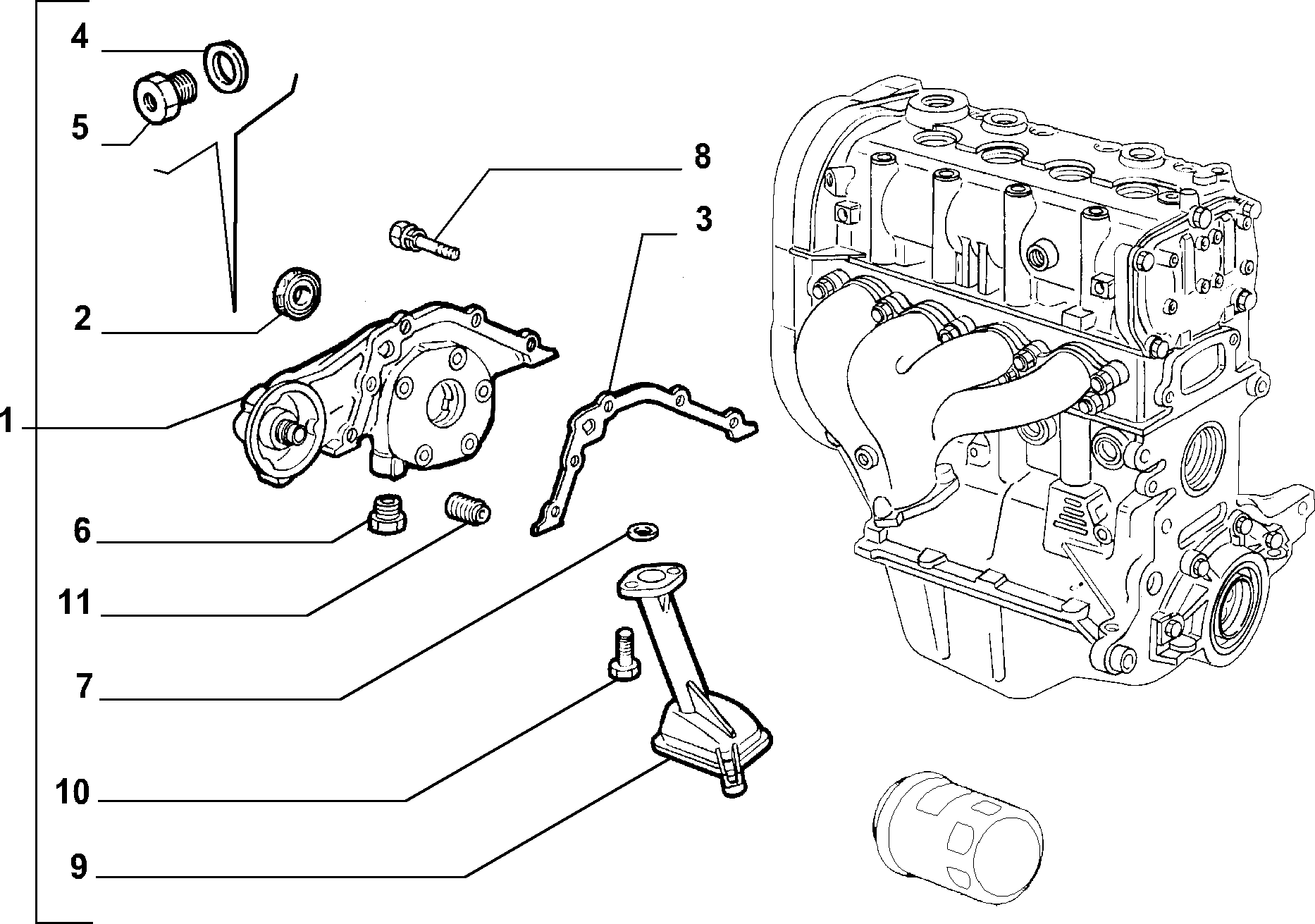 Lancia 46404094 - Семеринг, колянов вал vvparts.bg