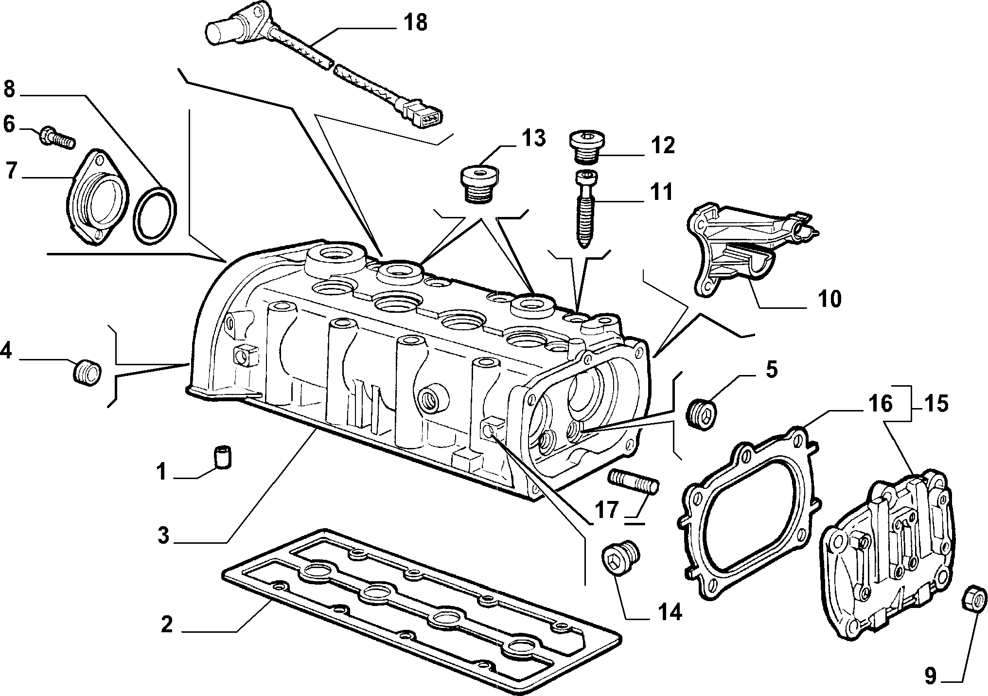 Alfa Romeo 46811121 - Импулсен датчик, колянов вал vvparts.bg