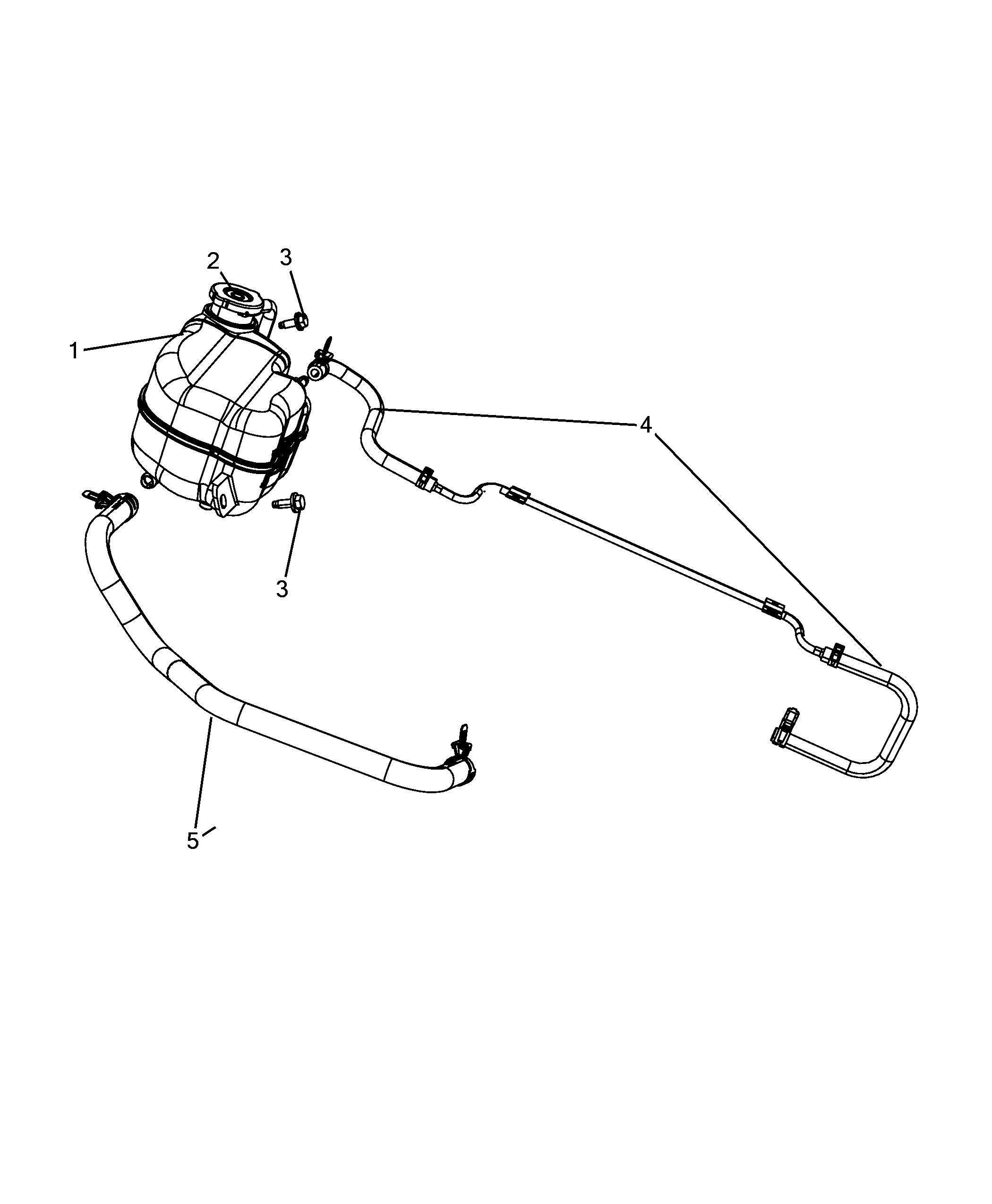 FIAT / LANCIA K04596198 - Капачка, резервоар за охладителна течност vvparts.bg